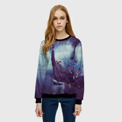 Женский свитшот 3D Тони Раут - фото 2