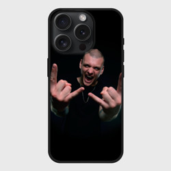 Чехол силиконовый для Apple iPhone 15 Pro Мax матовый Тони Раут