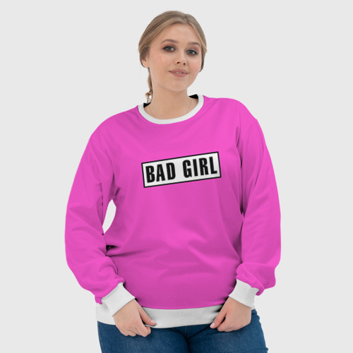 Женский свитшот 3D BAD GIRL - фото 6