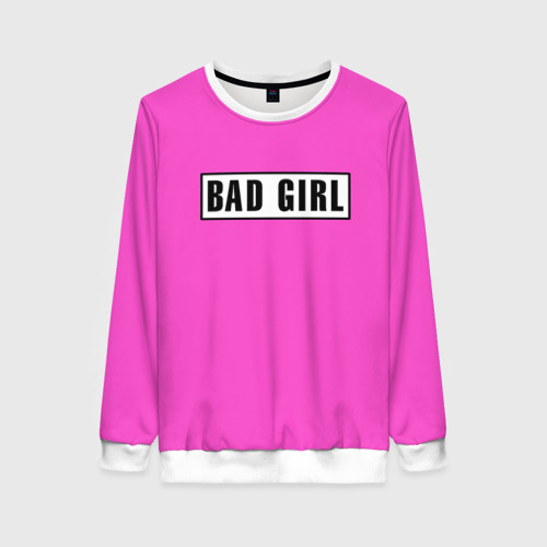 Женский свитшот 3D BAD GIRL