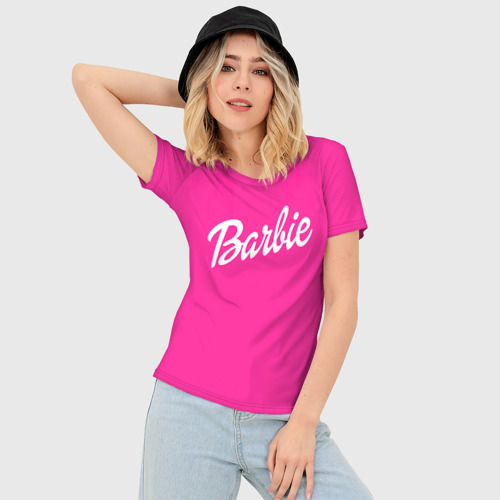 Женская футболка 3D Slim Барби - фото 3