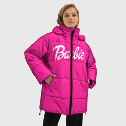 Женская зимняя куртка Oversize Барби - фото 2