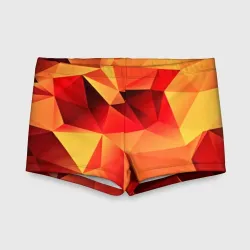 Детские купальные плавки 3D Abstraction color