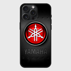 Чехол силиконовый для Apple iPhone 15 Pro Мax матовый Yamaha - Motor Company