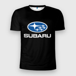 Мужская футболка 3D Slim Subaru