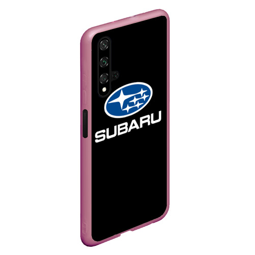 Чехол для Honor 20 Subaru, цвет малиновый - фото 3