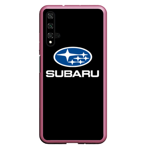 Чехол для Honor 20 Subaru, цвет малиновый