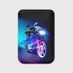 Картхолдер Magsafe магнитный Мотокросс ночной