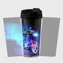 Термокружка-непроливайка Мотокросс ночной - фото 2