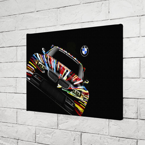 Холст прямоугольный BMW, цвет 3D печать - фото 3