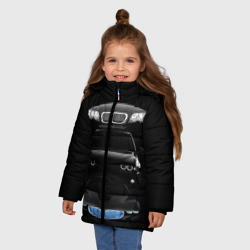 Зимняя куртка для девочек 3D BMW - фото 2