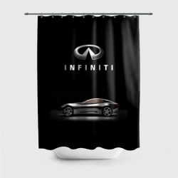 Штора 3D для ванной Infiniti