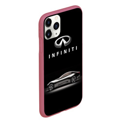 Чехол для iPhone 11 Pro Max матовый Infiniti - фото 2