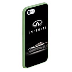 Чехол для iPhone 5/5S матовый Infiniti - фото 2