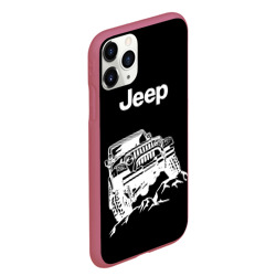 Чехол для iPhone 11 Pro Max матовый Jeep - фото 2