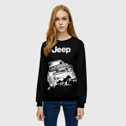 Женский свитшот 3D Jeep - фото 2