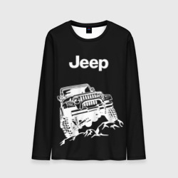 Мужской лонгслив 3D Jeep