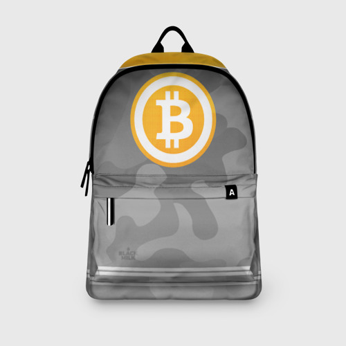 Рюкзак 3D Black Milk Bitcoin - Биткоин - фото 4