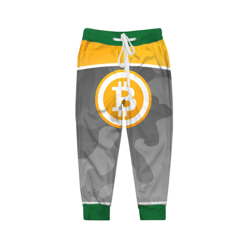 Детские брюки 3D Black Milk Bitcoin - Биткоин Фото 01 Детские брюки 3D Black Milk Bitcoin - Биткоин Фото 01