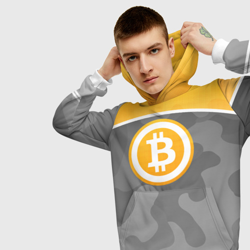 Мужская толстовка 3D Black Milk Bitcoin - Биткоин Фото 01 Мужская толстовка 3D Black Milk Bitcoin - Биткоин Фото 01