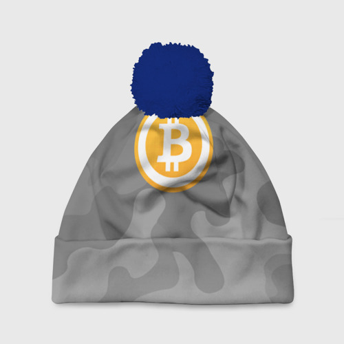 Шапка 3D c помпоном Black Milk Bitcoin - Биткоин Фото 01 Шапка 3D c помпоном Black Milk Bitcoin - Биткоин Фото 01
