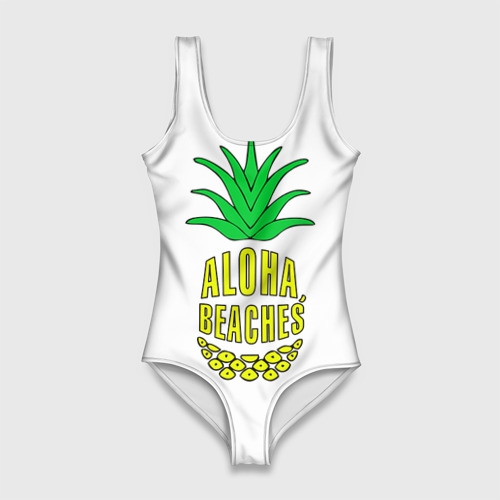 Женский купальник 3D Aloha, Beachess, цвет 3D печать