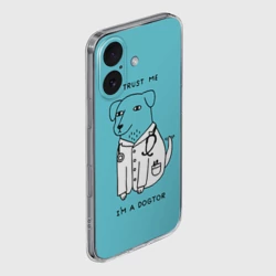 Чехол для iPhone 16 силиконовый с защитой камеры Trust me - фото 2