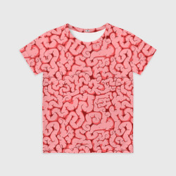 Детская футболка 3D Мозг