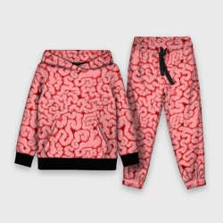 Детский костюм с толстовкой 3D Мозг