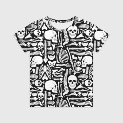 Детская футболка 3D Кости