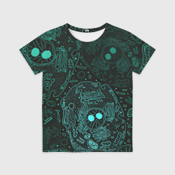 Детская футболка 3D Клетки