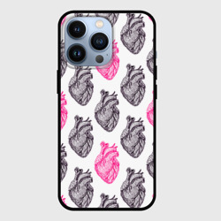 Чехол для iPhone 13 Pro Сердца 1