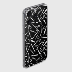 Чехол для iPhone 15 Pro силиконовый с защитой камеры Шприцы - фото 2