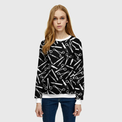 Женский свитшот 3D Шприцы - фото 2