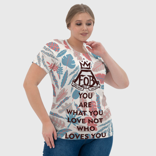 Женская футболка 3D Love, цвет 3D печать - фото 6
