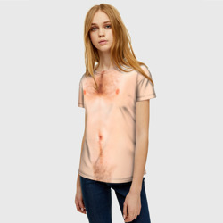 Женская футболка 3D Мужская грудь - фото 2