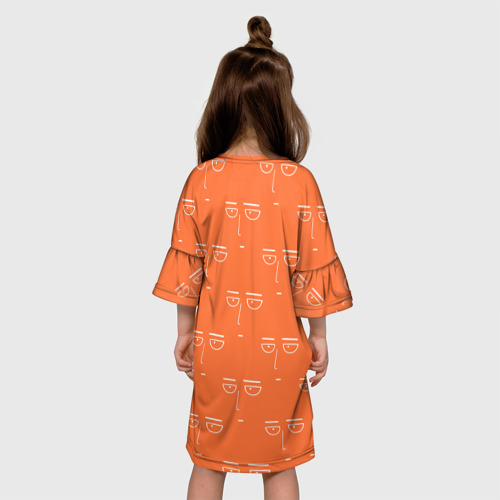 Детское платье 3D Dont Care, цвет 3D печать - фото 5
