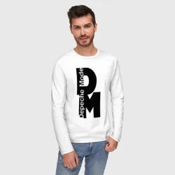 Мужской лонгслив хлопок DM - фото 2