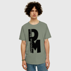 Мужская футболка хлопок Oversize DM - фото 2