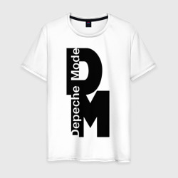 DM – Мужская футболка хлопок с принтом купить со скидкой в -20%