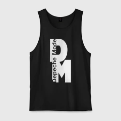 Мужская майка хлопок DM white