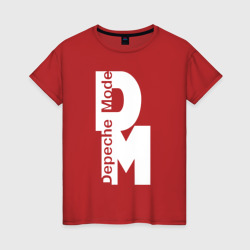 Женская футболка хлопок DM white