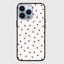 Чехол для iPhone 13 Pro Божьи коровки