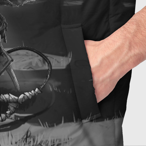Мужской жилет утепленный 3D Курьер 1, цвет черный - фото 6