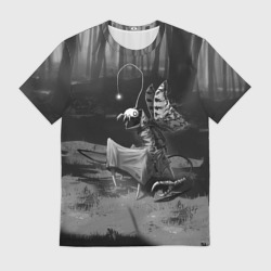 Мужская футболка 3D Курьер 1