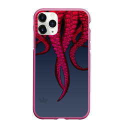 Чехол для iPhone 11 Pro Max матовый Щупальцы осьминога
