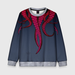 Детский свитшот 3D Щупальцы осьминога