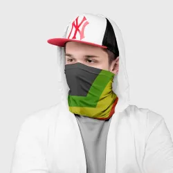 Бандана-труба 3D Black Milk Rasta Star - фото 2