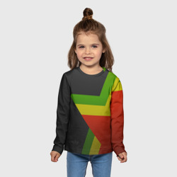 Детский лонгслив 3D Black Milk Rasta Star - фото 2