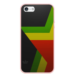 Чехол для iPhone 5/5S матовый Black Milk Rasta Star